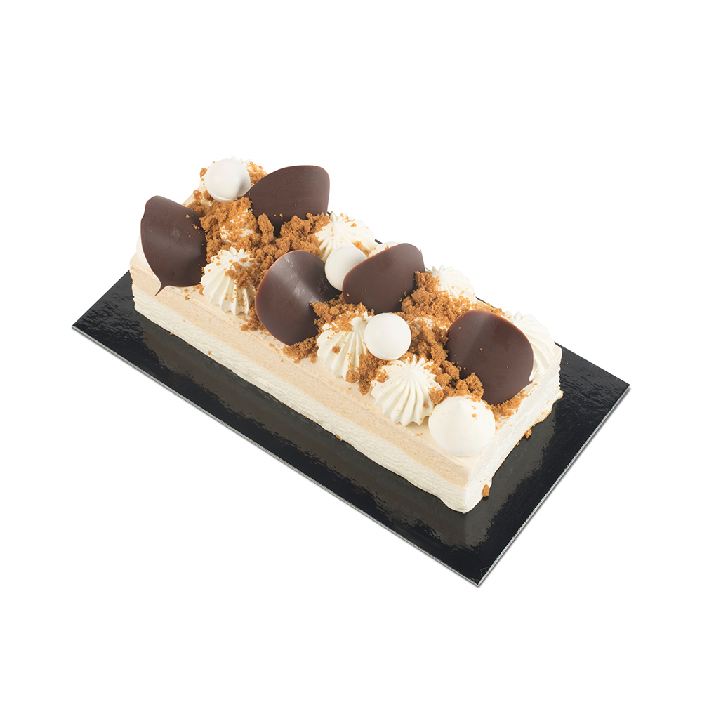 Buche witte chocolade&speculoos